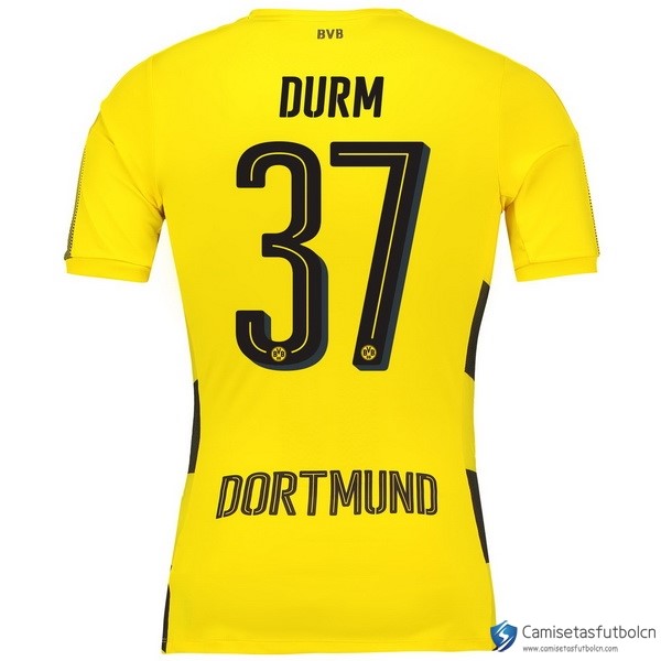 Camiseta Borussia Dortmund Primera equipo Durm 2017-18